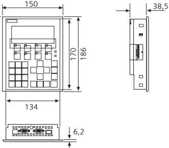 !!!!!SIEMENS+77系列面板(6AV6 641)+安装方式3